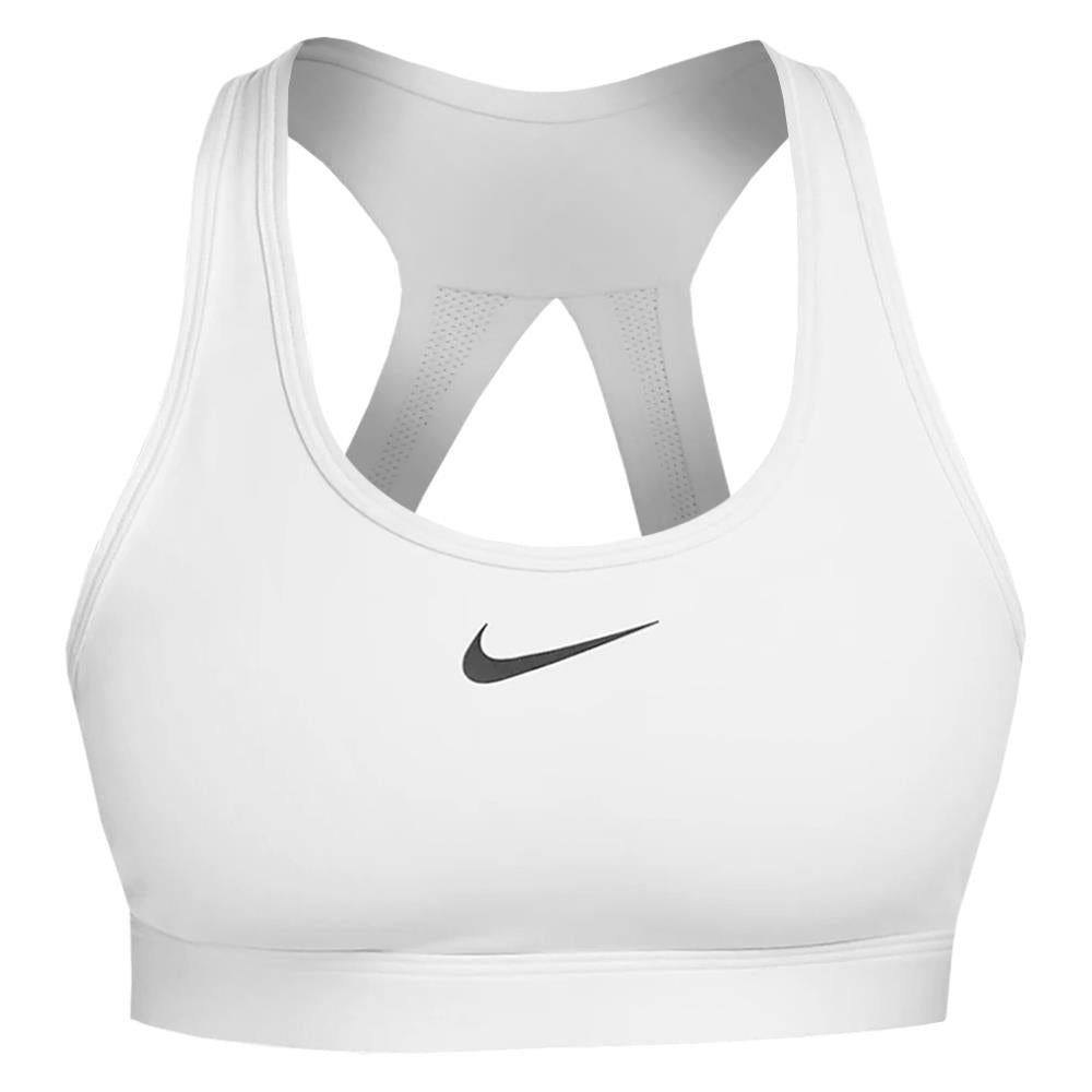 Nike Women's Swoosh High Support Sports Bra - White – Merchant of Tennis