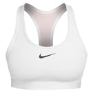 Nike Women's Swoosh Medium Support Sports Bra - White
