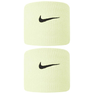 Nike Swoosh Premier DriFit Wristbands - Coconut Milk/Black