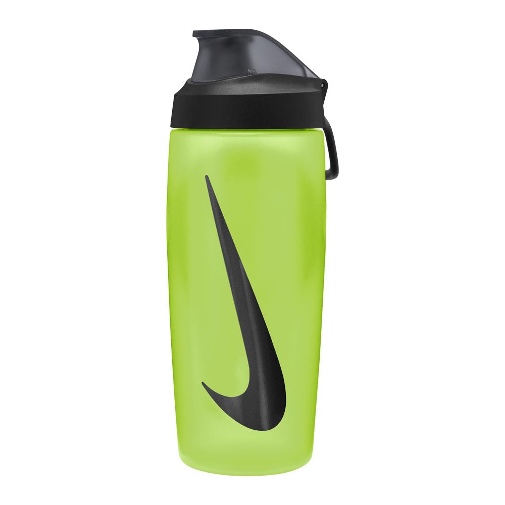 Nike Water Bottle Refuel Locking Lid 18oz - Volt/Black