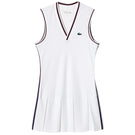 Lacoste Women's Tennis Dress - White/Navy Blue