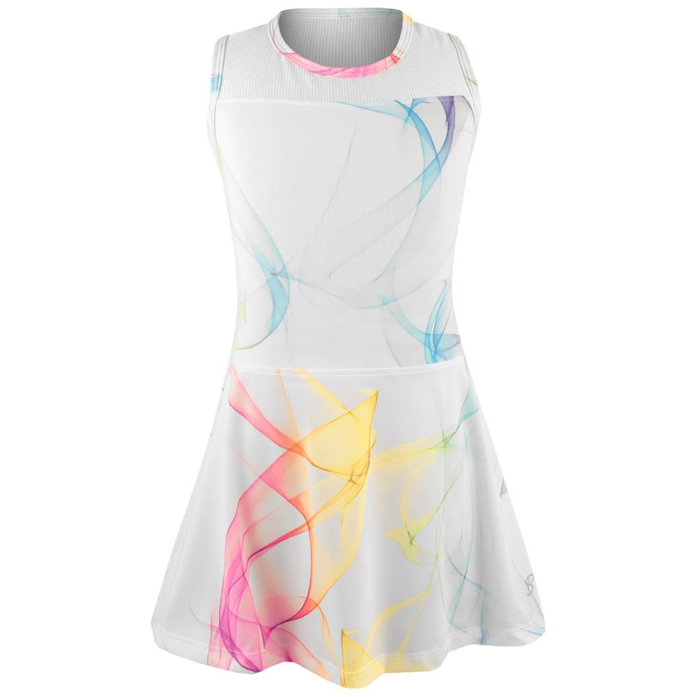 Sofibella Girls Spectrum Dress - White/Spectrum