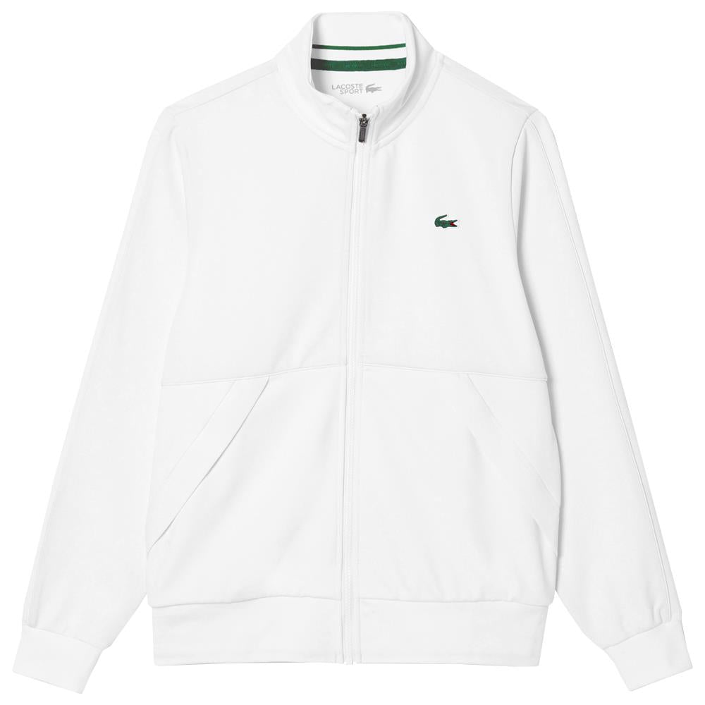 Lacoste Men's Sport Full Zip Jacket - White