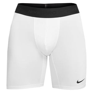 Nike Men's Pro Long Short - White