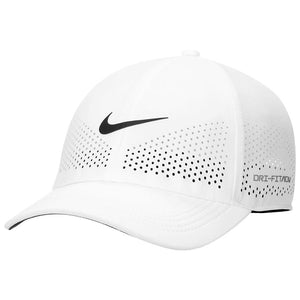 Nike Dri-Fit Advantage Club Hat - White/Black