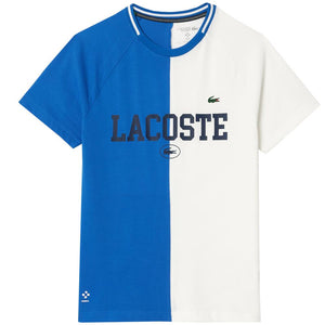 Lacoste Men's Medvedev Ultra-Dry Shirt - Blue/White