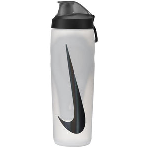 Nike Water Bottle Refuel Locking Lid 24oz - Natural/Black
