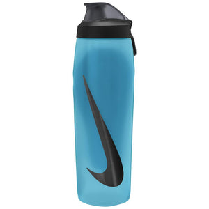 Nike Water Bottle Refuel Locking Lid 32oz - Baltic Blue/Black