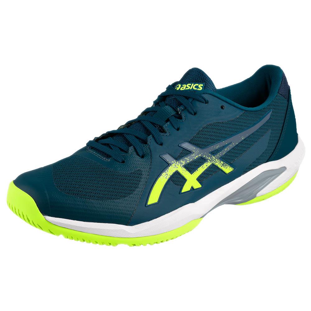 Asics Men's Solution Swift FF Mako Blue/Safety Yellow