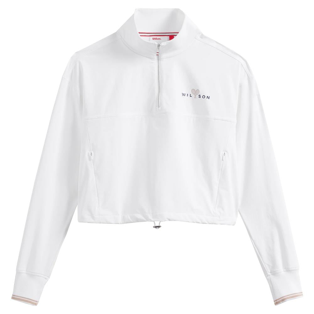 Wilson Women's Davenport Woven Pop Over - Bright White