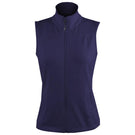 Lija Women's Holiday Wind Vest - Eggplant
