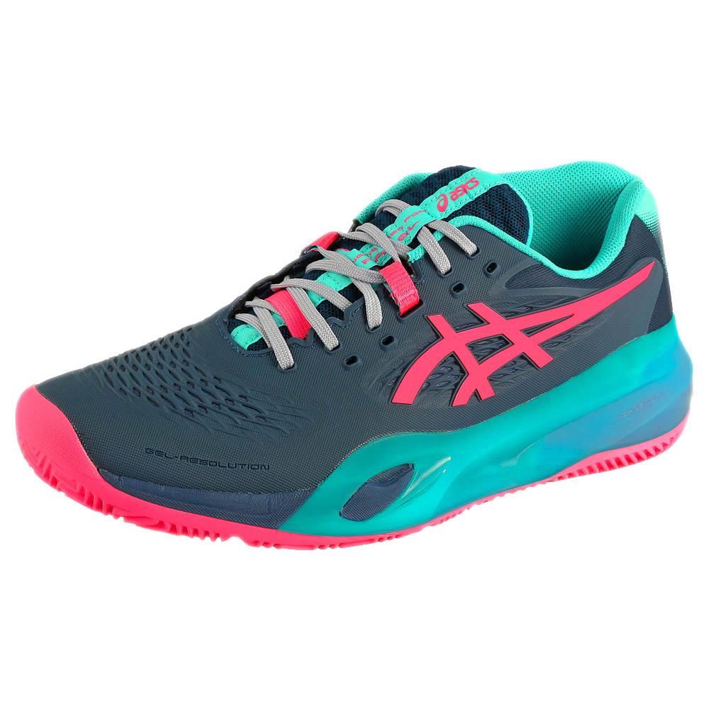 Asics Men's Gel-Resolution X - Padel - Dark Cobalt/Vivid Coral