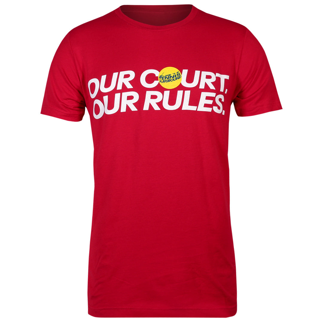 NBO Toronto Our Court Our Rules Tee - Fine Red