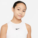 Nike Girls Victory Tank - White