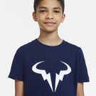 Nike Boys Rafa Tee - Obsidian
