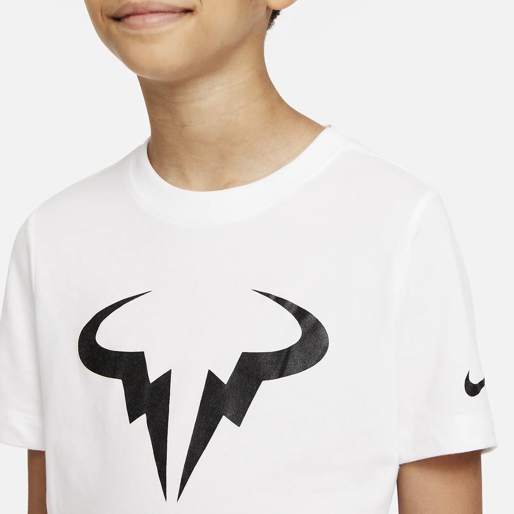 Nike Boys Rafa Tee - White/Black