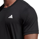 adidas Men's Club 3 Stripe Tee - Black