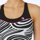 Fila Women's Tie Breaker Printed Racerback Tank - Swirl