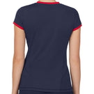 Fila Women's Heritage Essentials Short Sleeve Top - Fila Navy