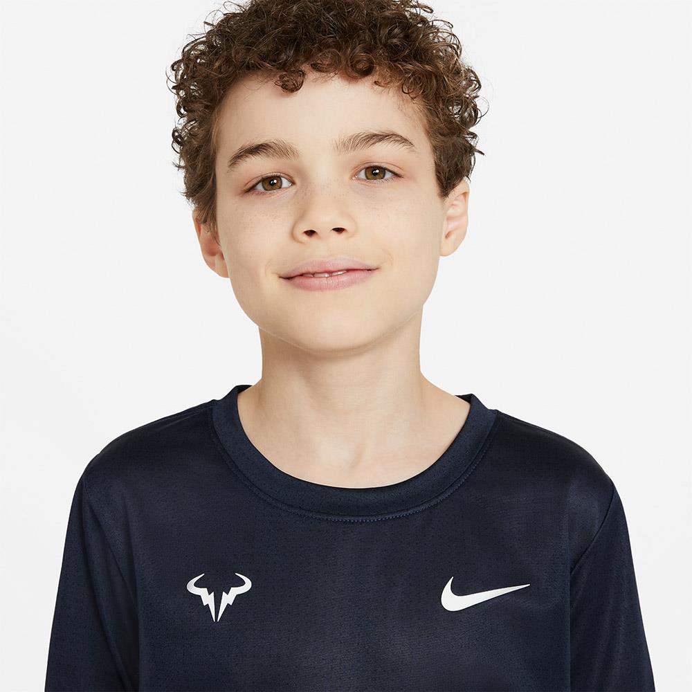 Nike Boys Rafa Tee - Obsidian