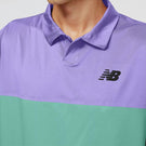 New Balance Men's Tournament Polo - Vibrant Violet/Multi