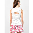 Lija Women's Split Tank - White