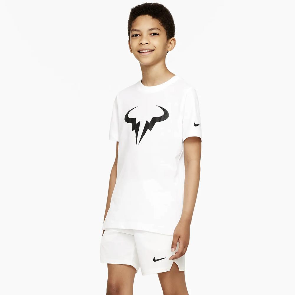 Nike Boys Rafa Tee - White/Black