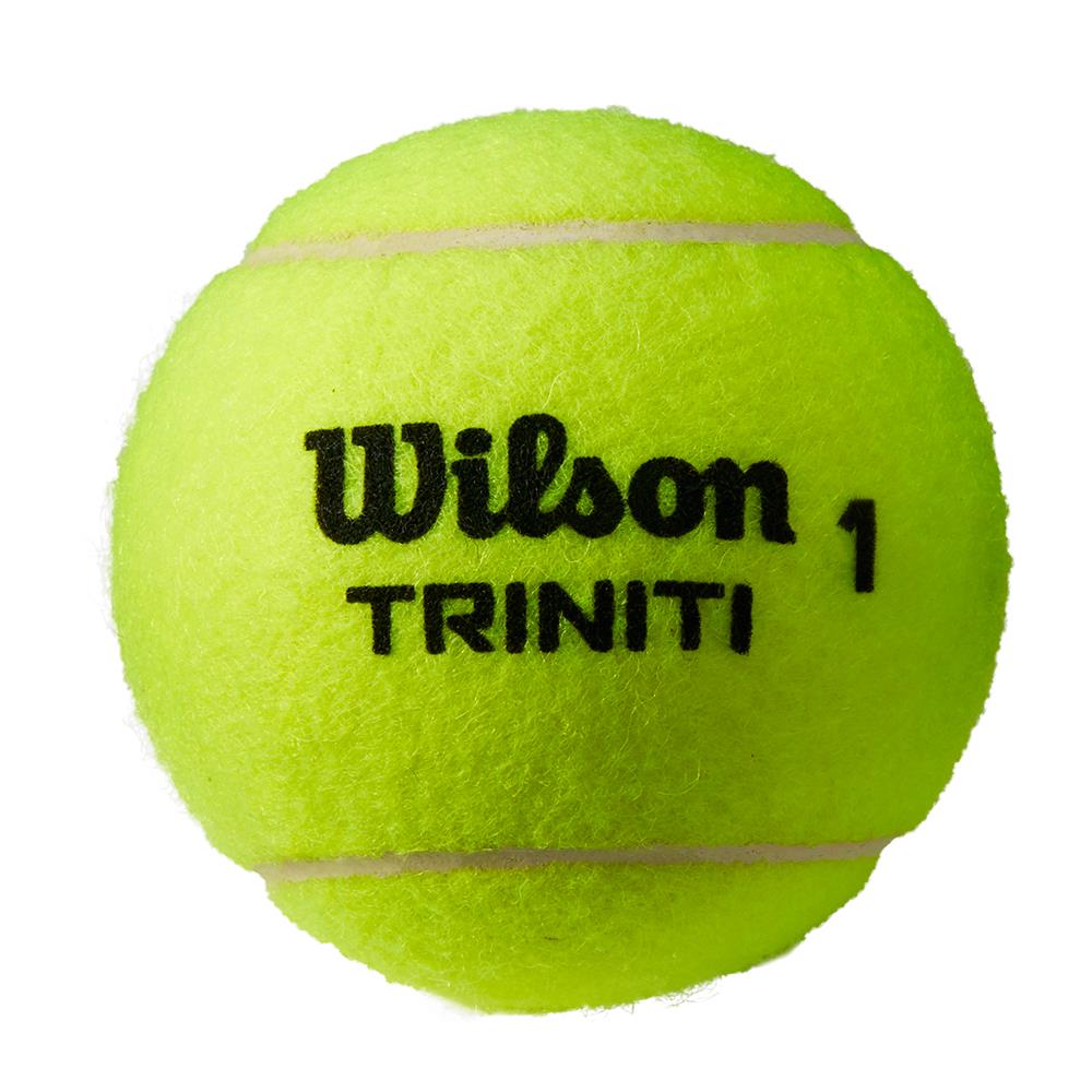 Wilson Triniti Pro Palline Da Tennis | 4 Palline Con Sleeve | Feltro Intrecciato - Foto 2