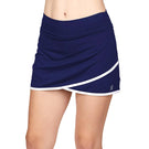 Sofibella Women's UV Staples 14" Skort - Navy