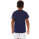 Asics Boys Tennis Short Sleeve - Peacoat