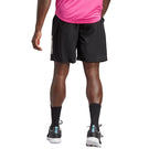 adidas Men's Club 3 Stripe 7" Short - Black