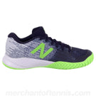 New Balance Junior Kc996v3 - Navy/Lime