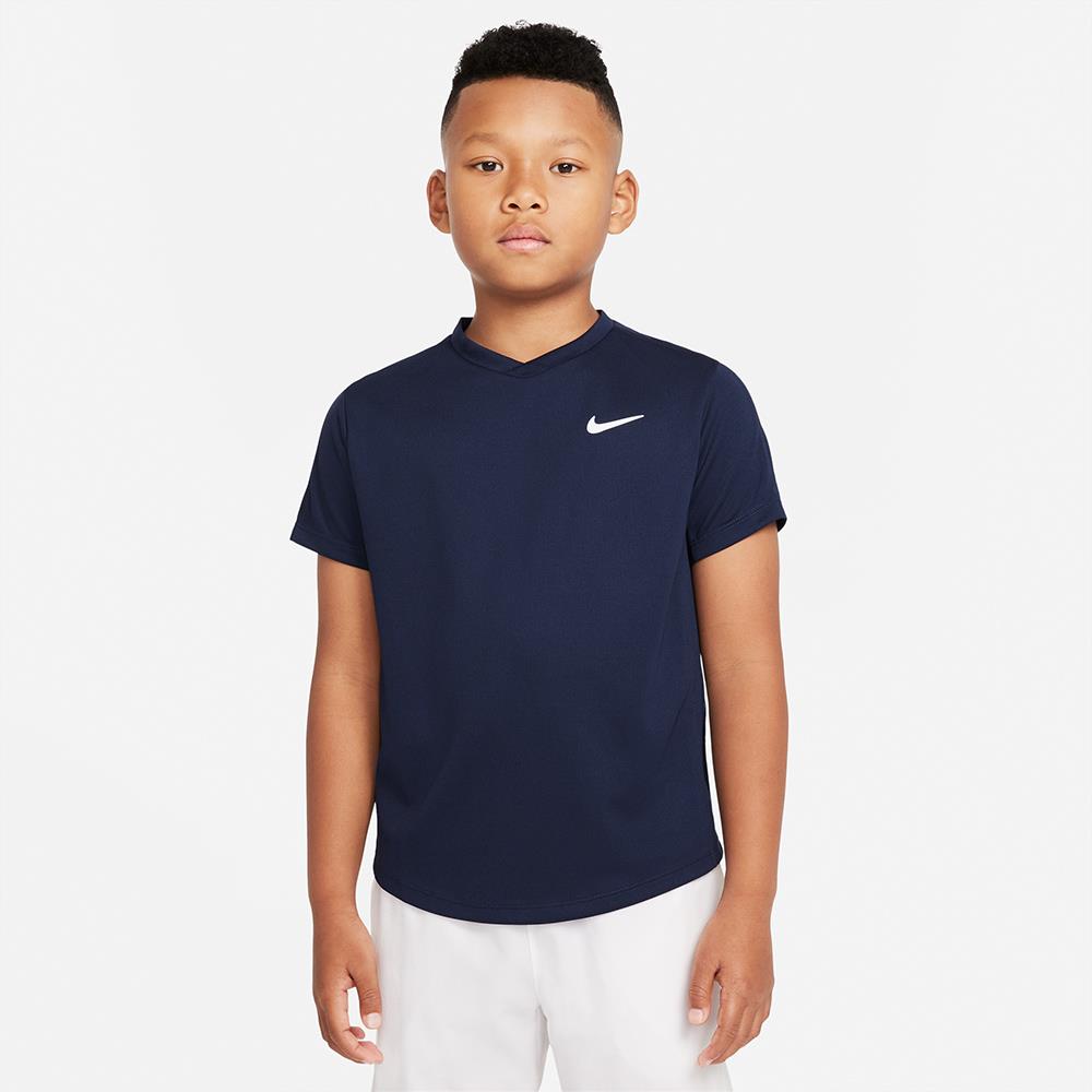 Nike Boys Victory Short Sleeve - Obsidian