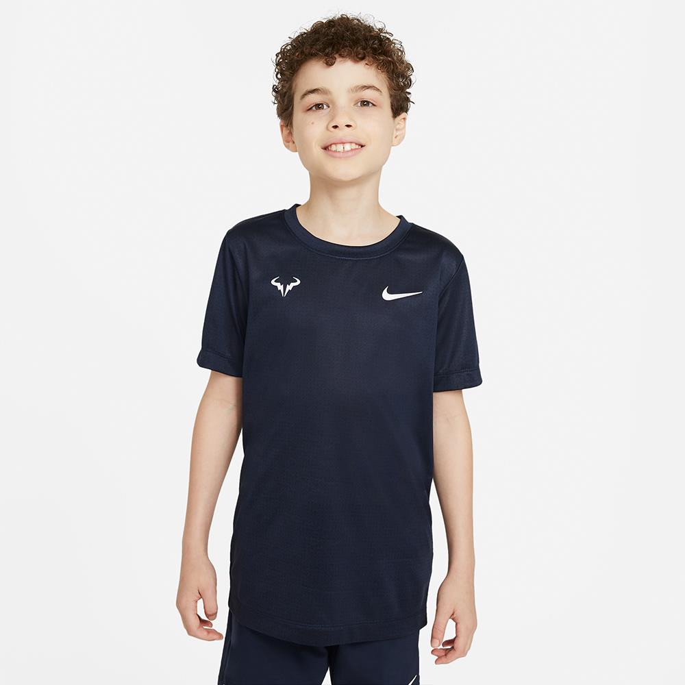 Nike Boys Rafa Tee - Obsidian