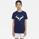 Nike Boys Rafa Tee - Obsidian