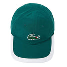 Lacoste Sport Contrast Brim Cap – Green/White