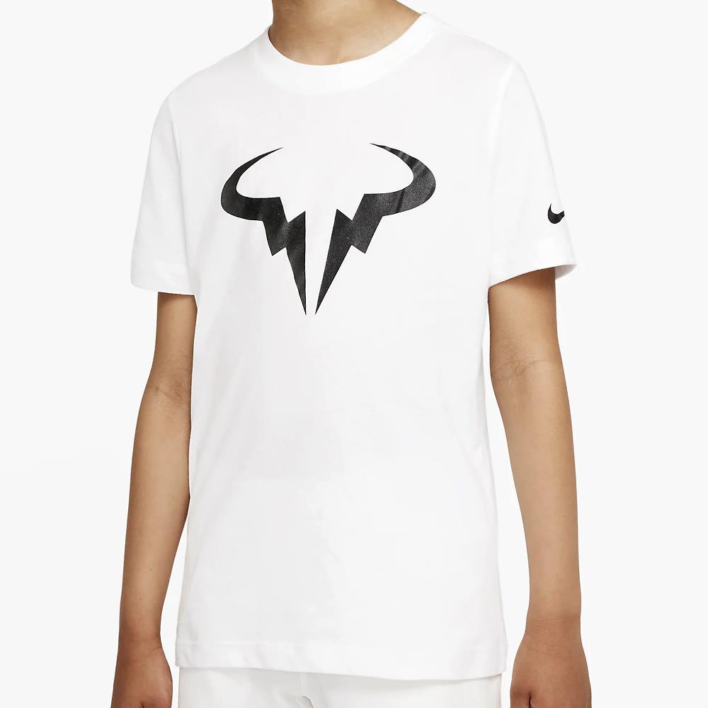 Nike Boys Rafa Tee - White/Black