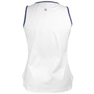Lija Women's Bea Tank - White/Dark Navy