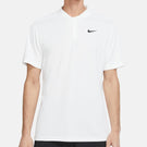 Nike Men's Blade Henley Polo - White