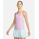 Nike Women's Slam NY Tank - Light Arctic Pink/Glacier Blue