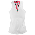 Lija Women's Love Story Plunge Tank - White/Gra