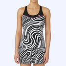 Fila Women's Tie Breaker Printed Racerback Tank - Swirl