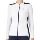 Fila Women's Alley Track Jacket - White/Fila Navy