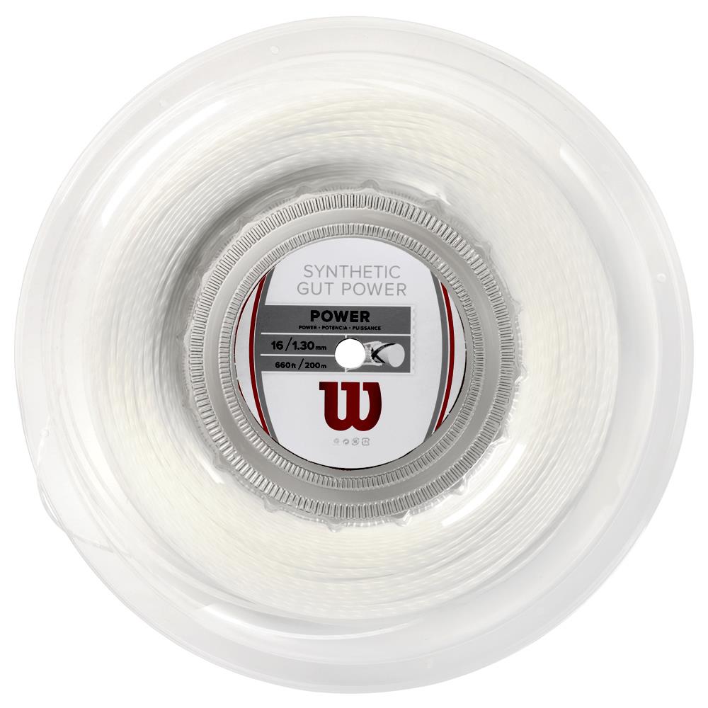 Buy Wilson Synthetic Gut Power 16 - Yellow Tennis String - 16