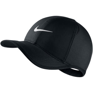 Nike Junior Featherlight Hat - Black/White