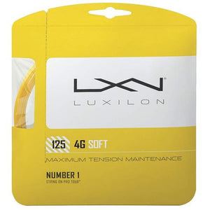 Luxilon 4G Soft - 125 - String Set