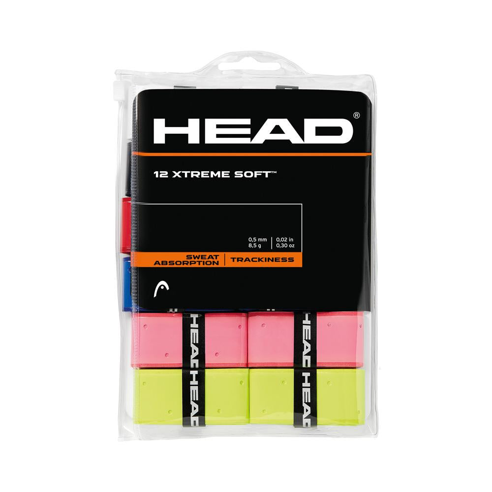 Head Xtreme Soft Overgrip - 12 Pack - Assorted