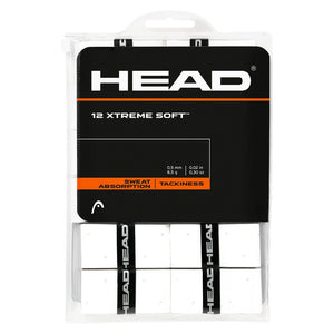 Head Xtreme Soft Overgrip - 12 Pack - White