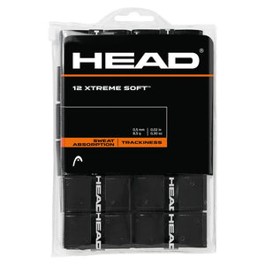 Head Xtreme Soft Overgrip - 12 Pack - Black