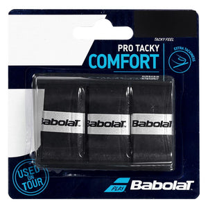 Babolat Pro Tacky Overgrip - 3 Pack - Black